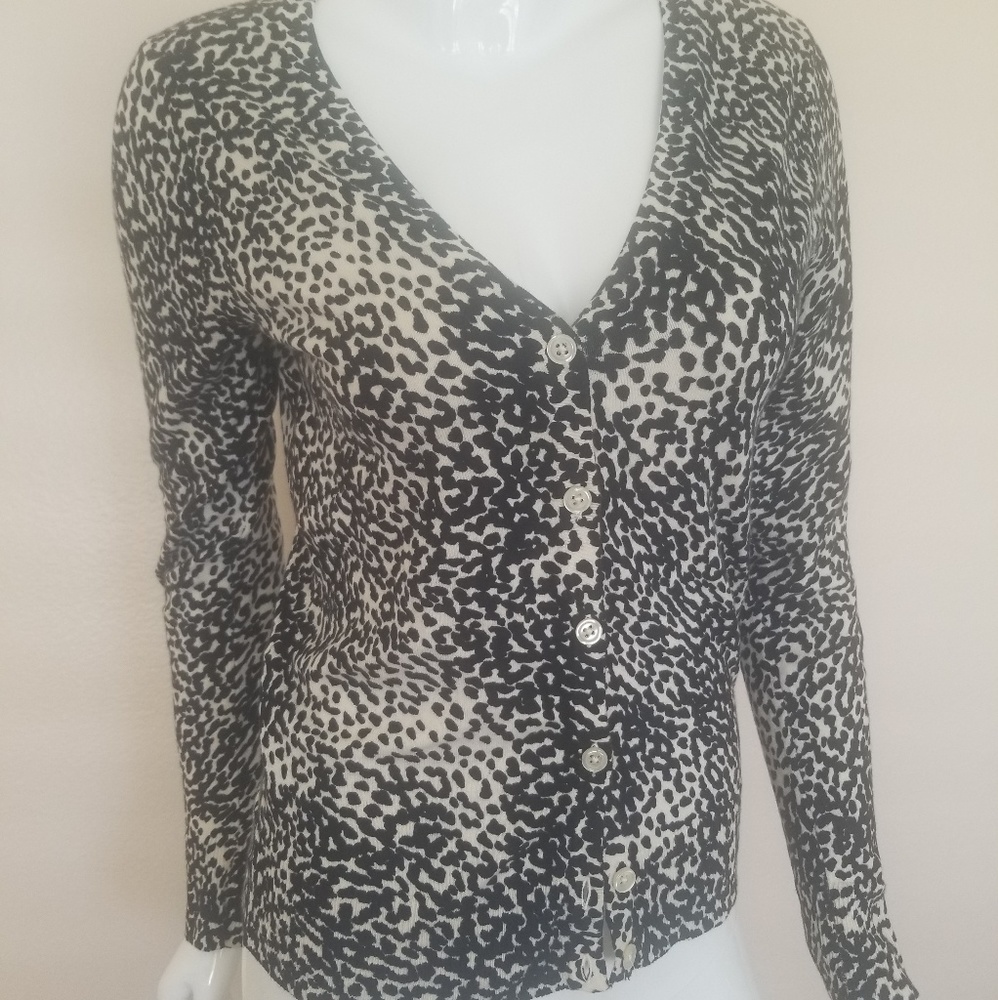 Printed light cardigan